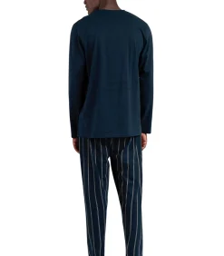 Pyjama broek top lange mouwen Navy Collection