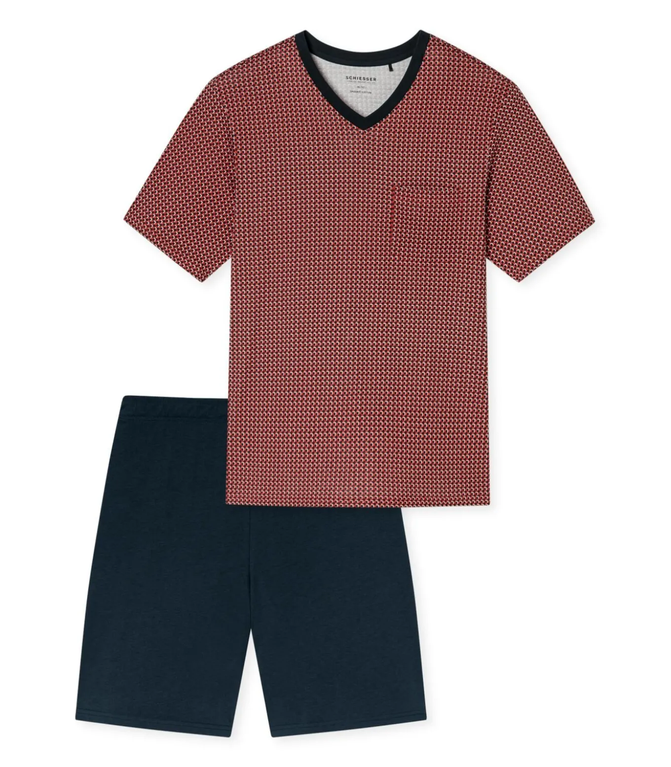 Pyjama Kort Rood