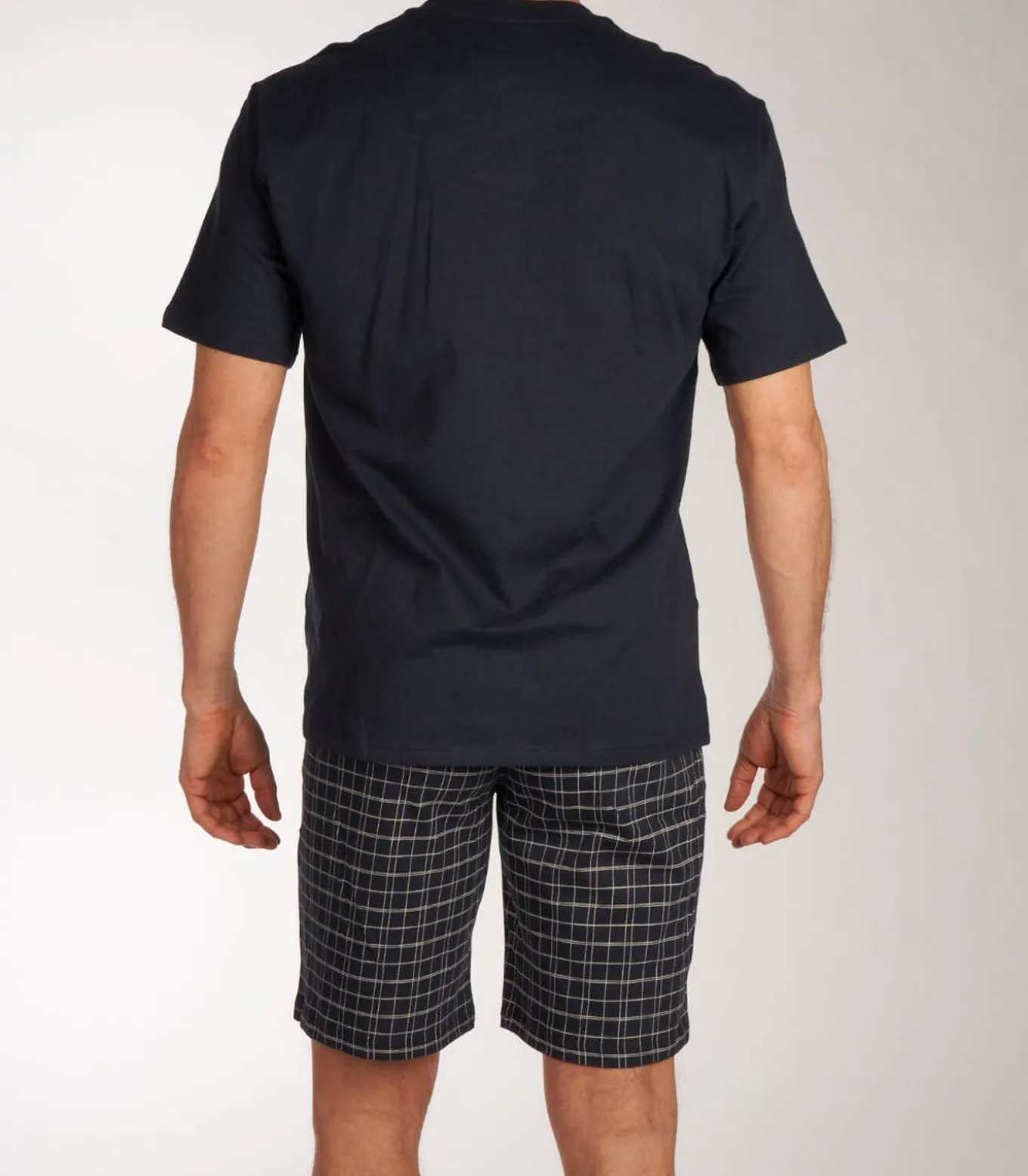 pyjama korte broek ebony blue