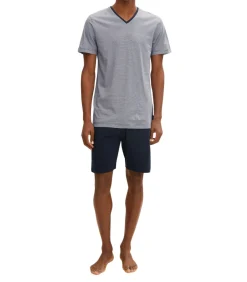 pyjama korte broek nevada dark blue