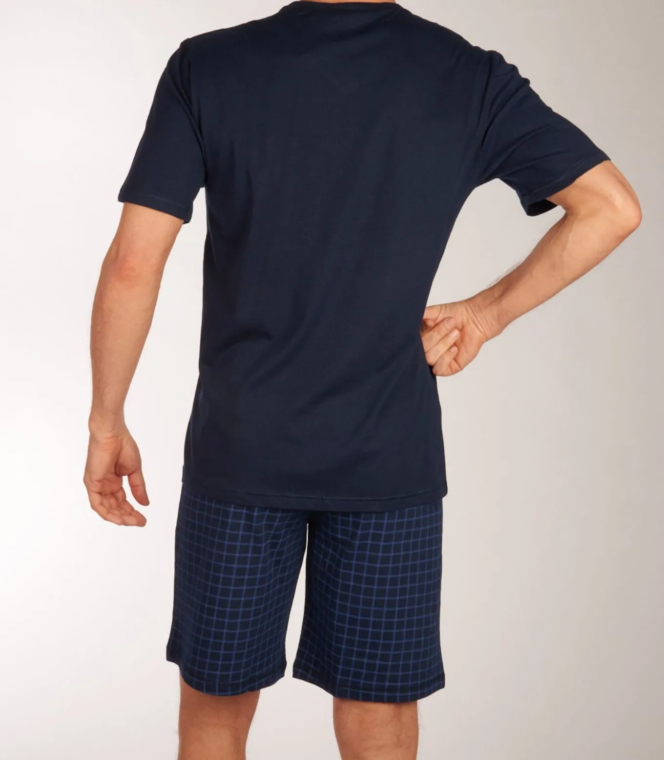 pyjama korte broek uncover midnight blue