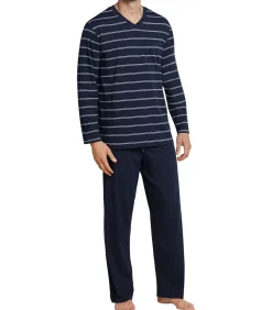 pyjama lange broek dark blue