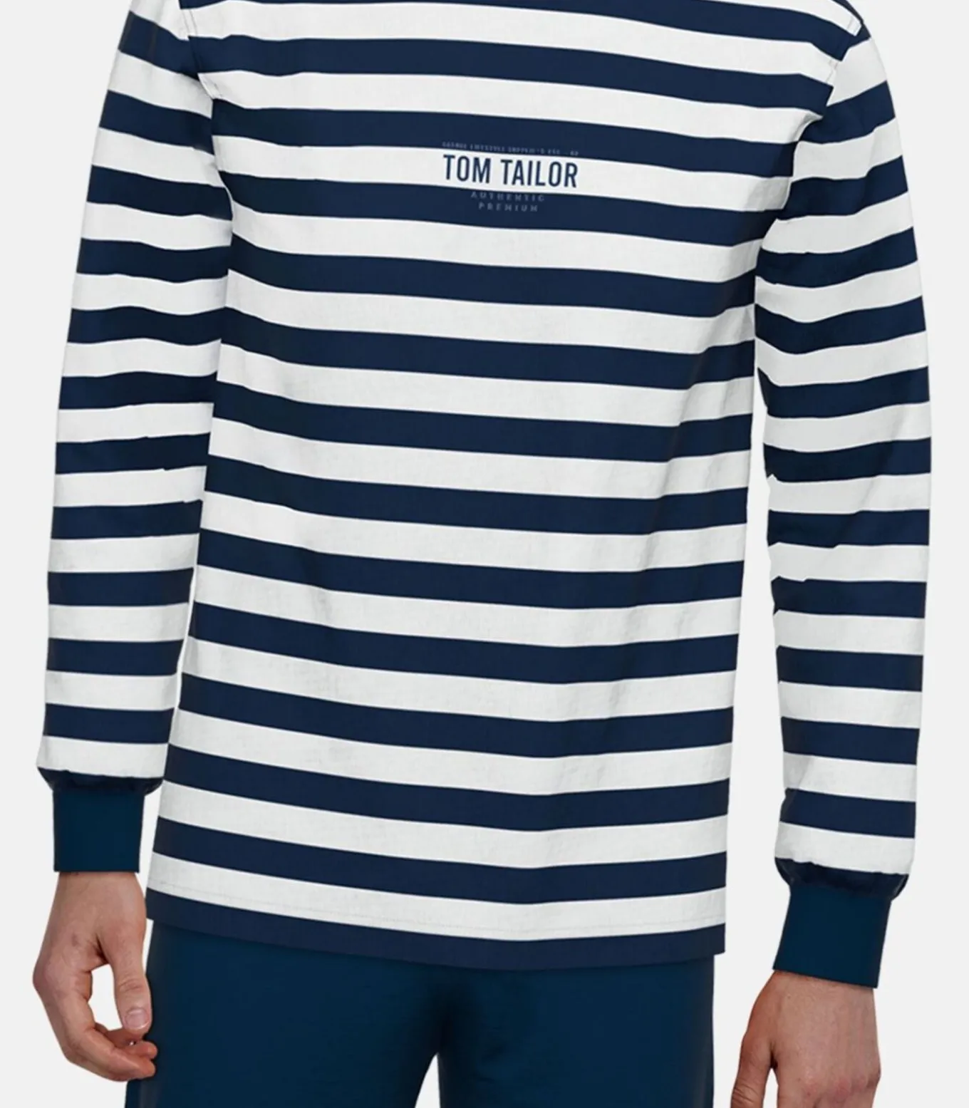 pyjama lange broek milos blue striped