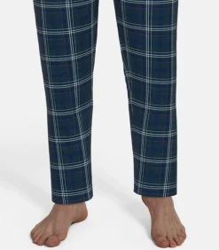 pyjama lange broek milos blue checkered