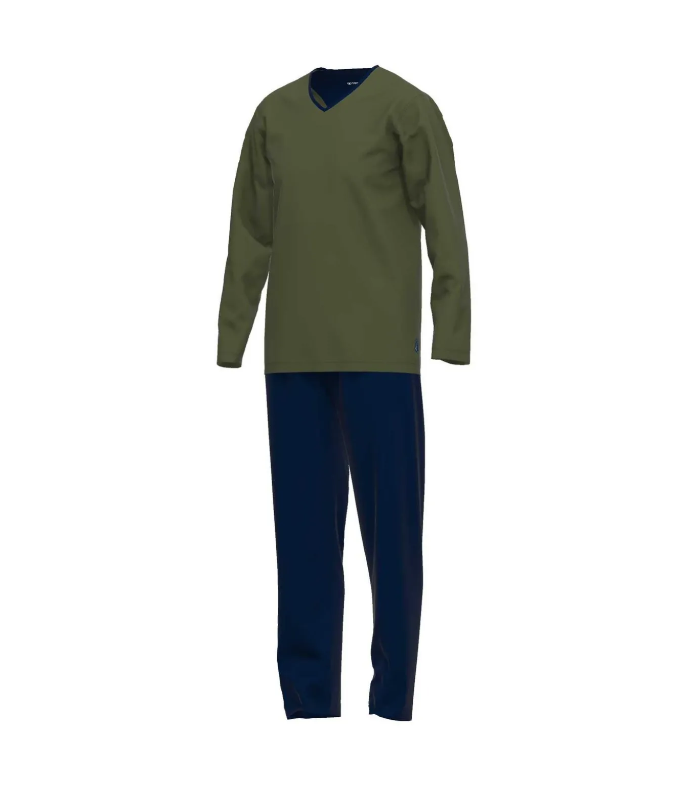 pyjama lange broek nevada dark green