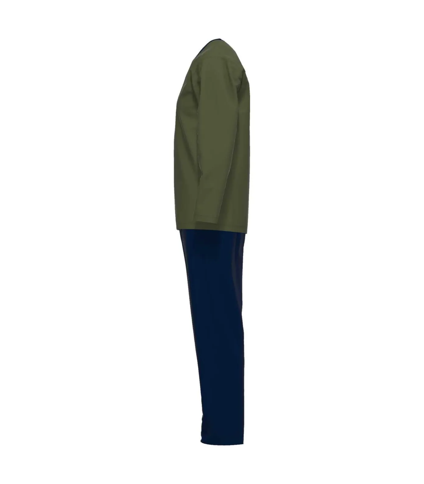 pyjama lange broek nevada dark green