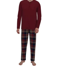 pyjama lange broek rhodos red