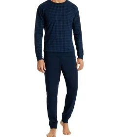 pyjama lange broek uncover midnight blue