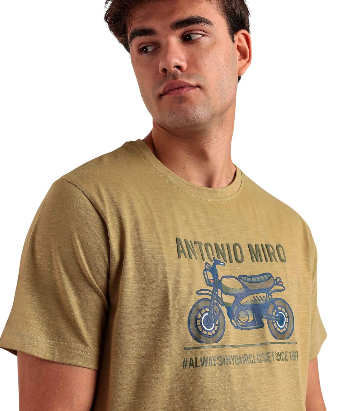 Pyjamashort t-shirt Caferacer Antonio Miro