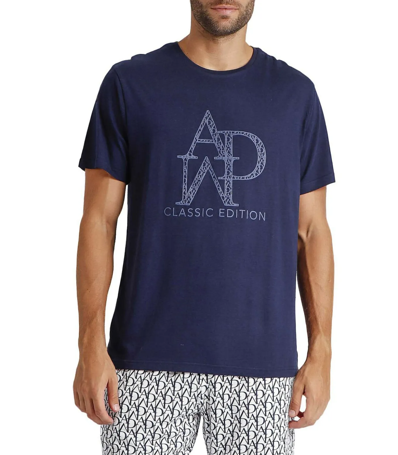 Pyjamashort t-shirt Logo Soft