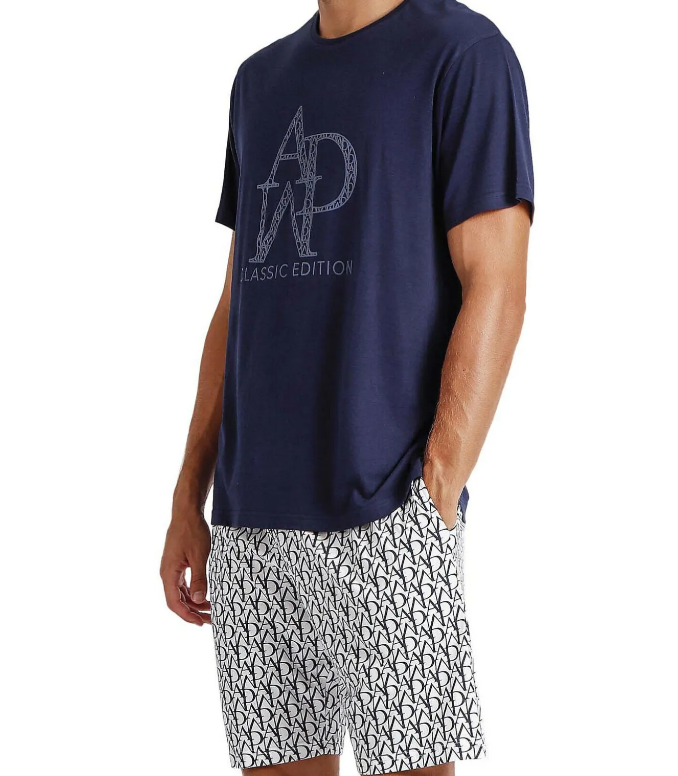 Pyjamashort t-shirt Logo Soft
