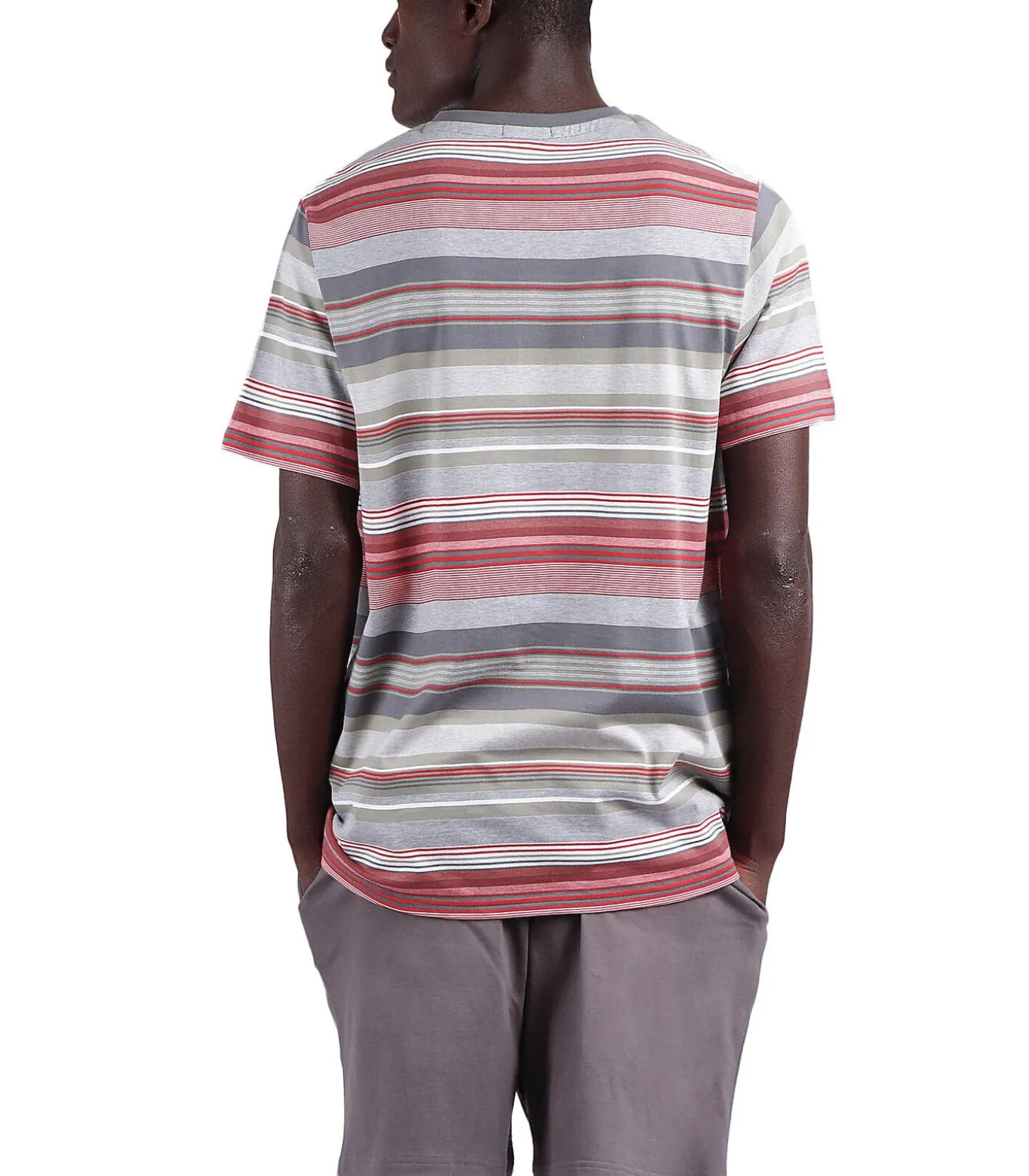 Pyjamashort t-shirt Rayas Cubes Antonio Miro