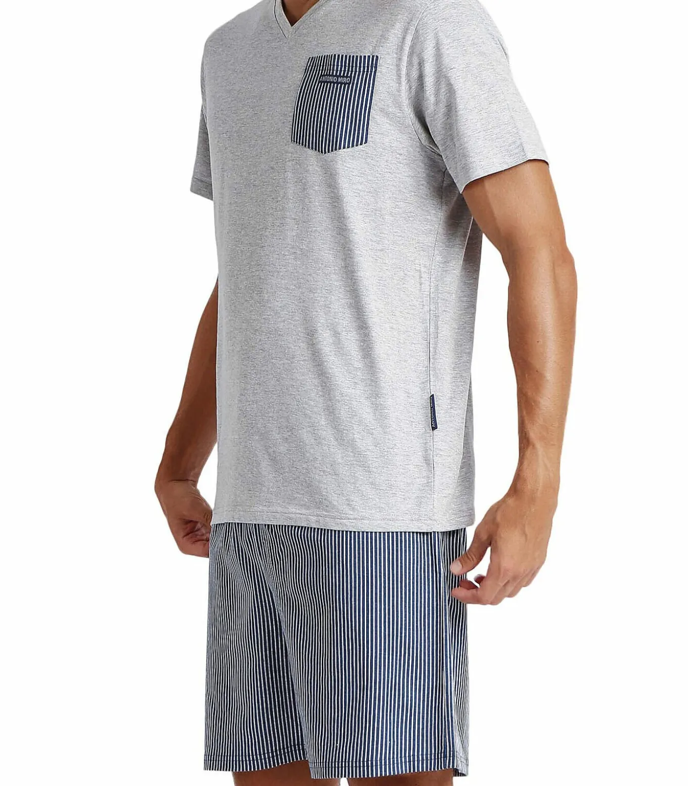 Pyjamashort t-shirt Travel Antonio Miro