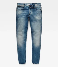 Rechte taps toelopende jeans 3301