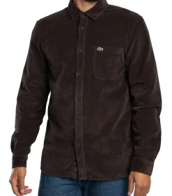 Regular Fit Velours Shirt