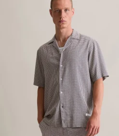 Regular shirt met korte mouwen