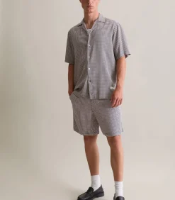 Regular shirt met korte mouwen