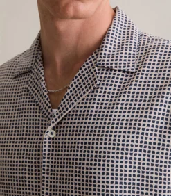 Regular shirt met korte mouwen
