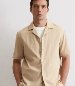 Regular shirt met korte mouwen