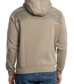 Relaxed Back Graphic Pullover Hoodie