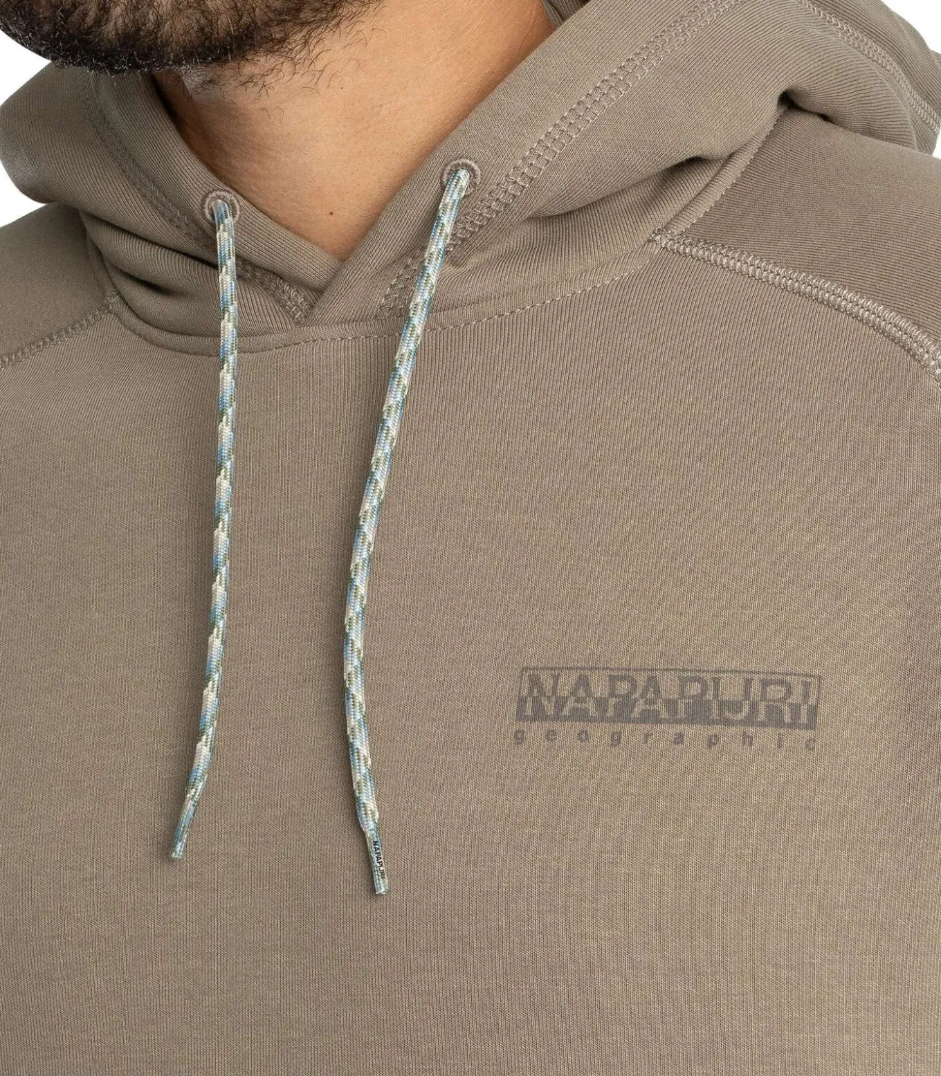 Relaxed Back Graphic Pullover Hoodie