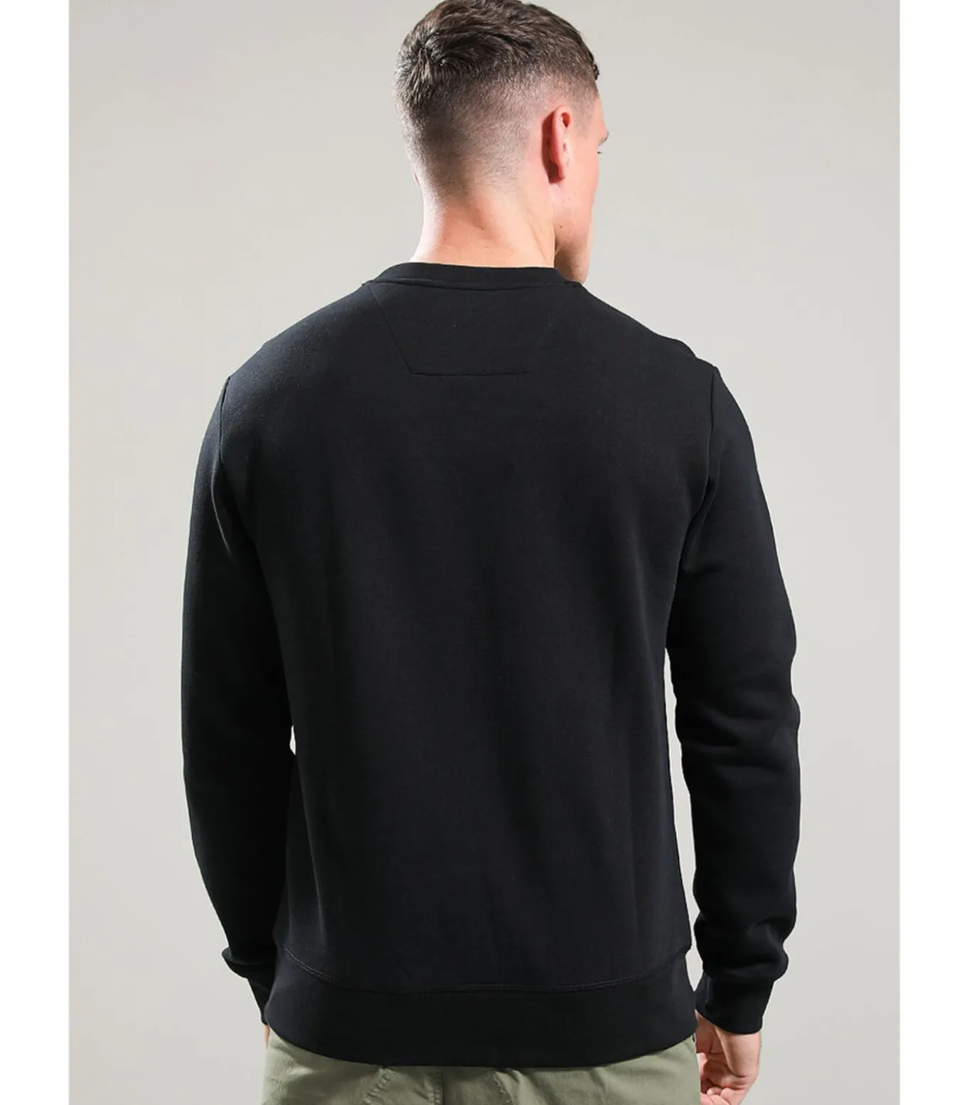 Resurrection crewneck - black