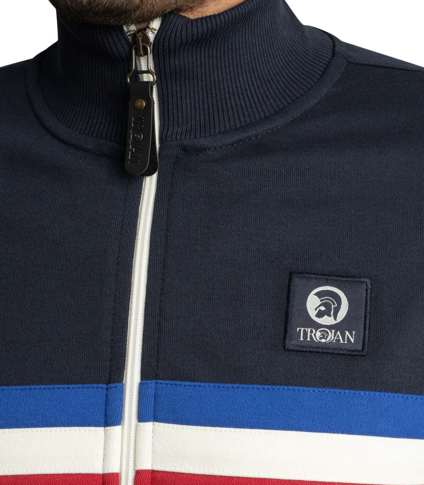 Retro Gestreept Trainingsjack