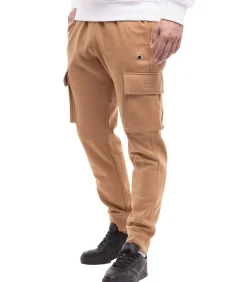 RIBBED CUFF - Broek - Oranje