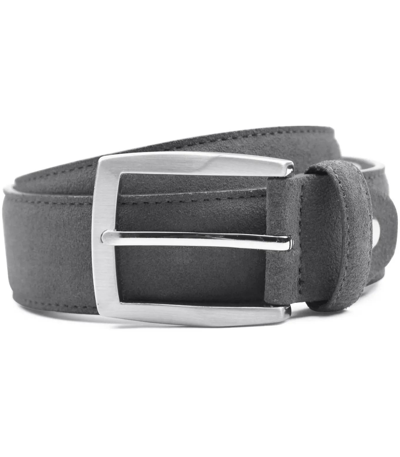 Riem Suède Leer Grijs