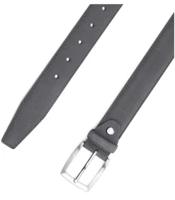 Riem Suède Leer Grijs