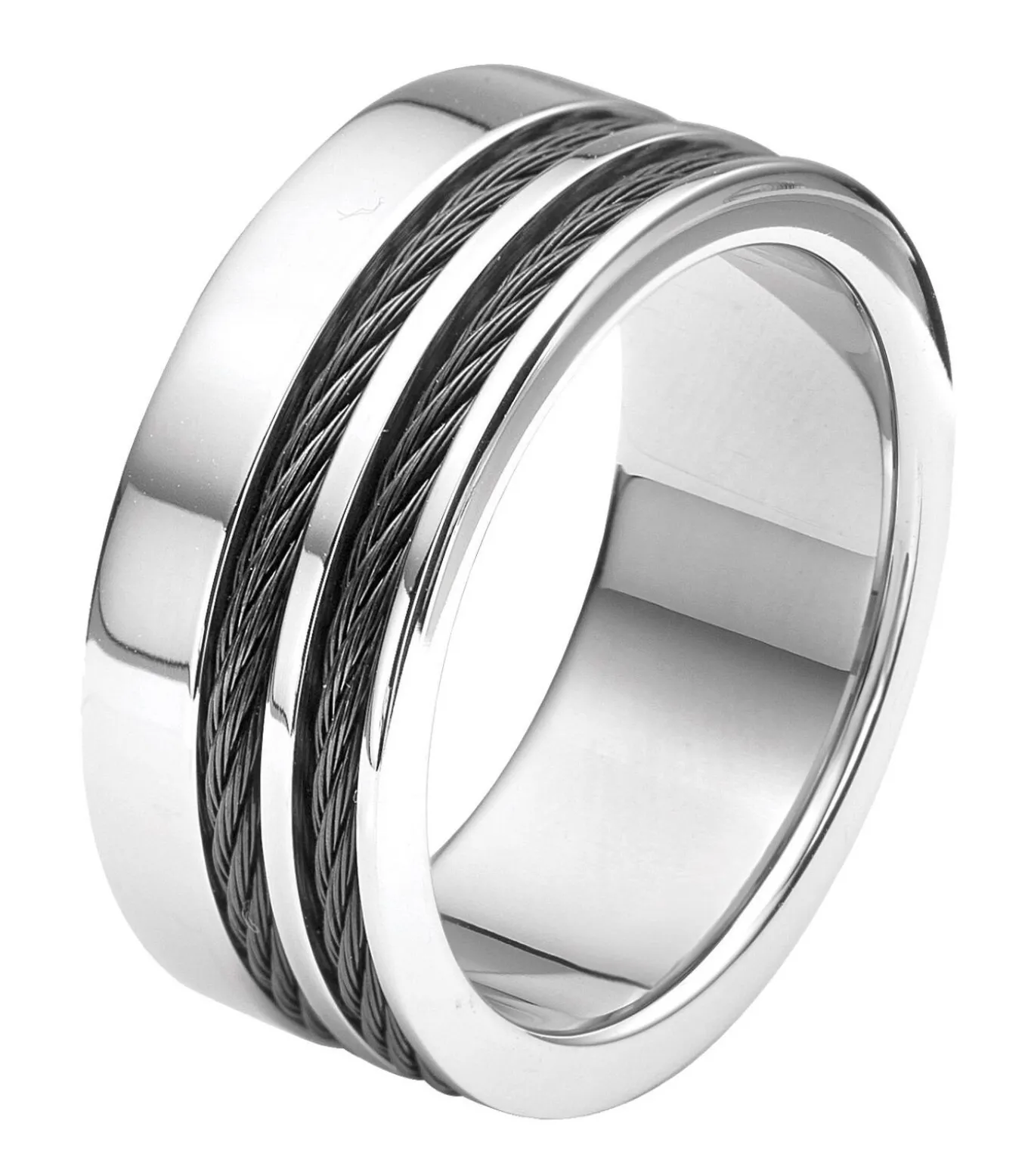 Ring Staal - zilverkleurig