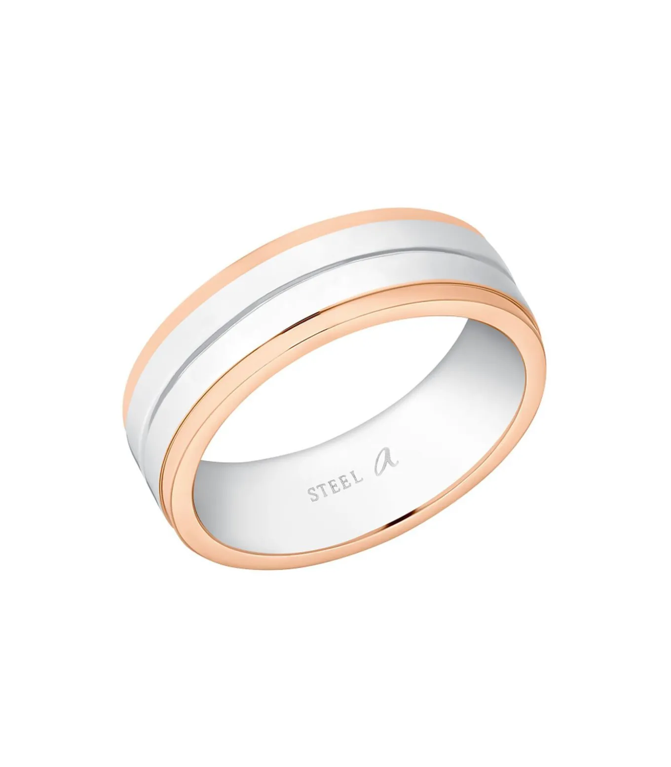 Ring voor mannen, roestvrij staal