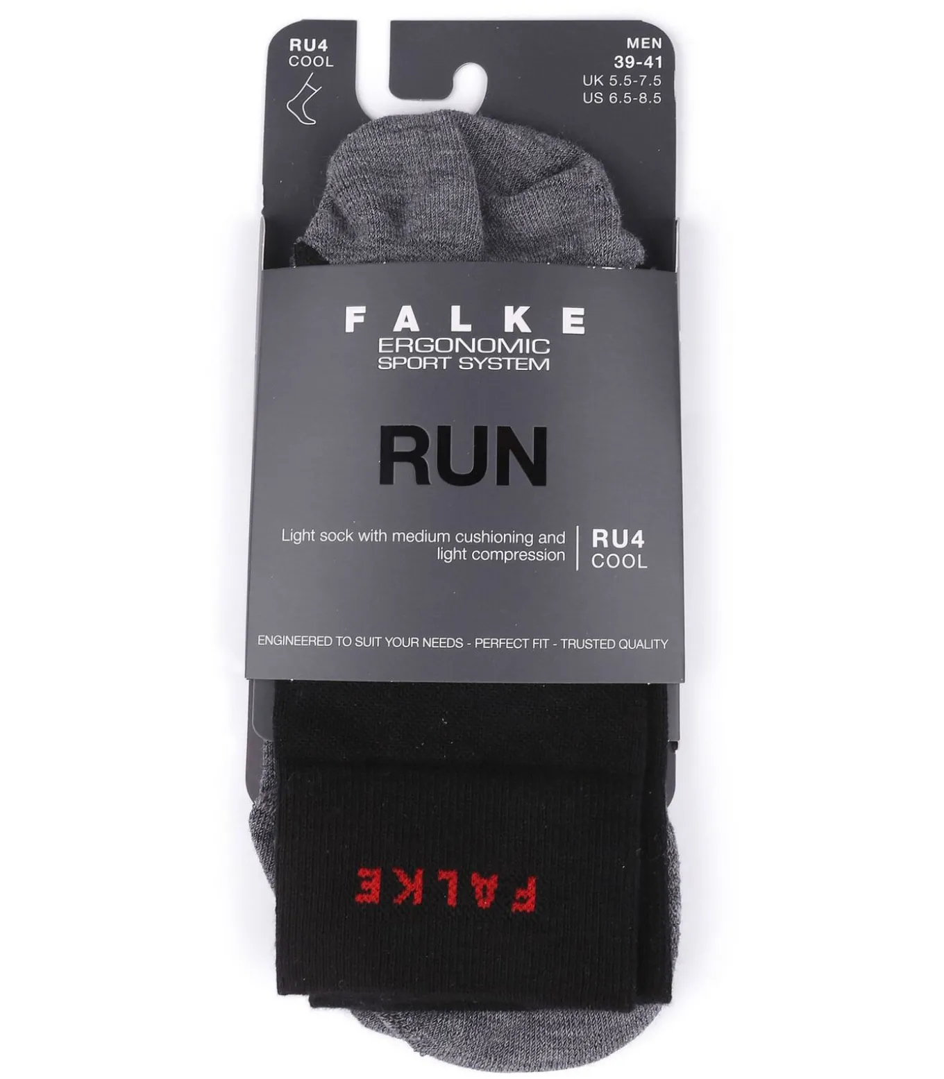 RU4 Endurance Cool Sokken Zwart