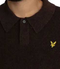 Rugby Relaxed Poloshirt Van Lamswolmix