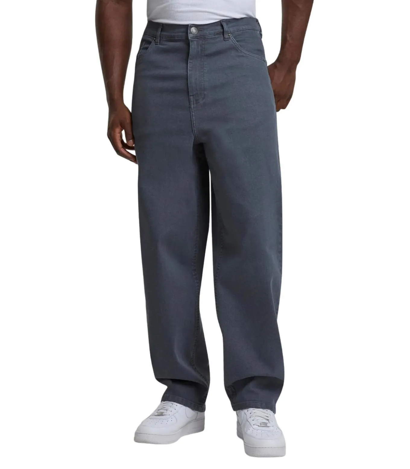 90S - Jeans - Anthraciet Grijs