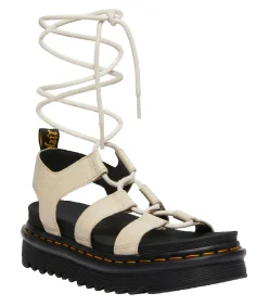 Sandalen Dr. Martens Nartilla beige gestructureerd