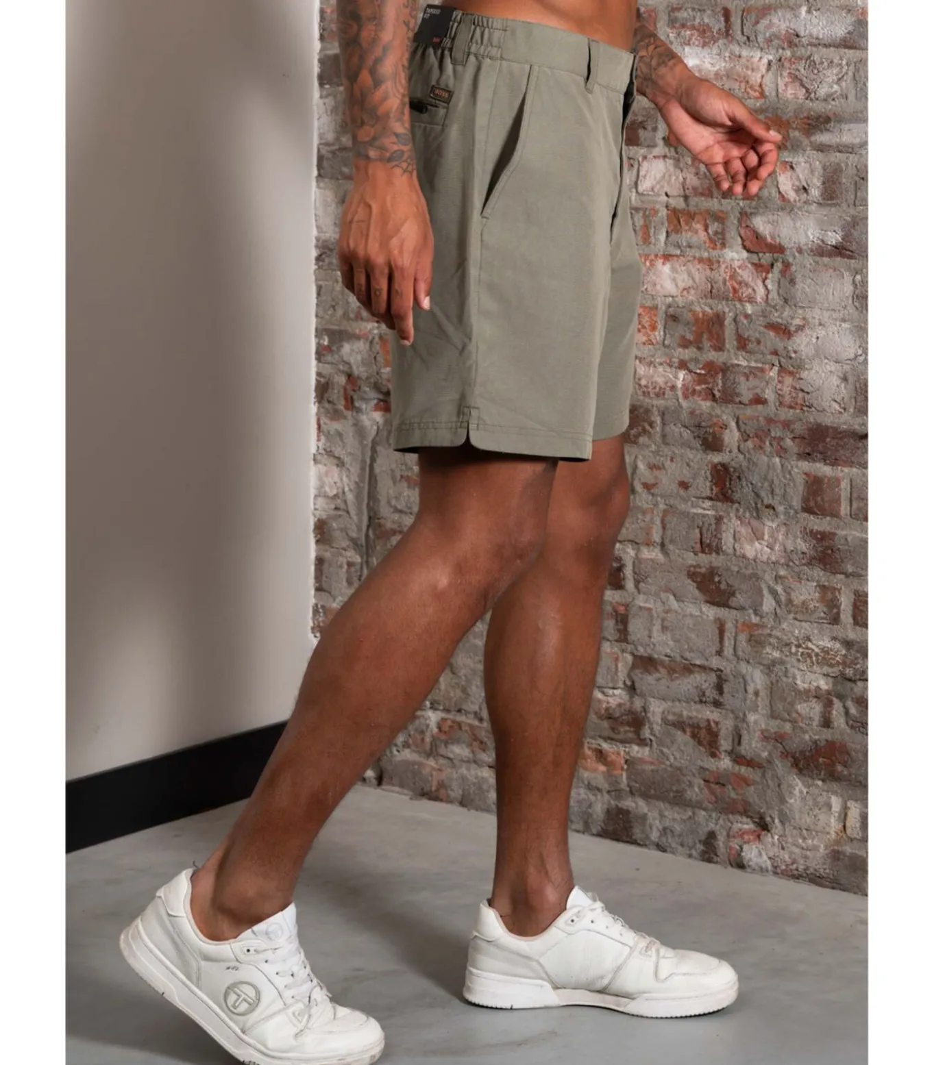 Sandrew shorts - open green