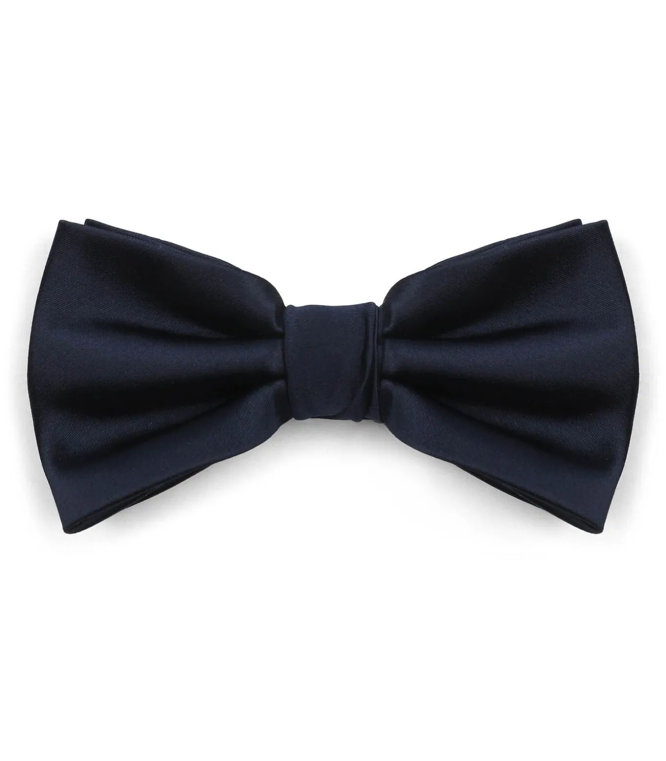 Satin Strik Blauw