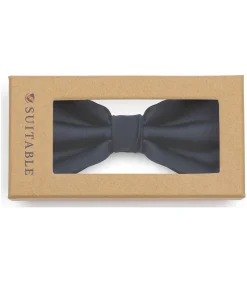 Satin Strik Blauw