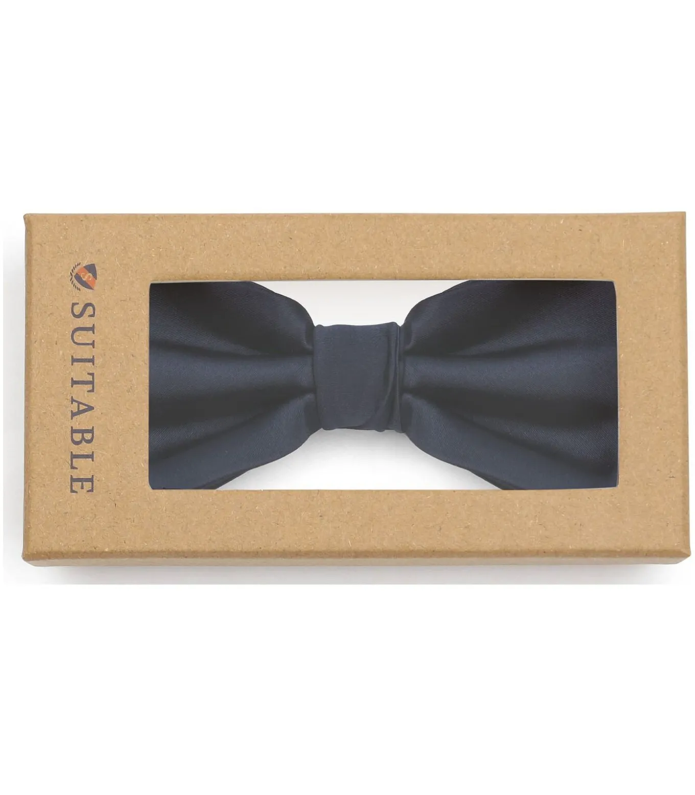 Satin Strik Blauw