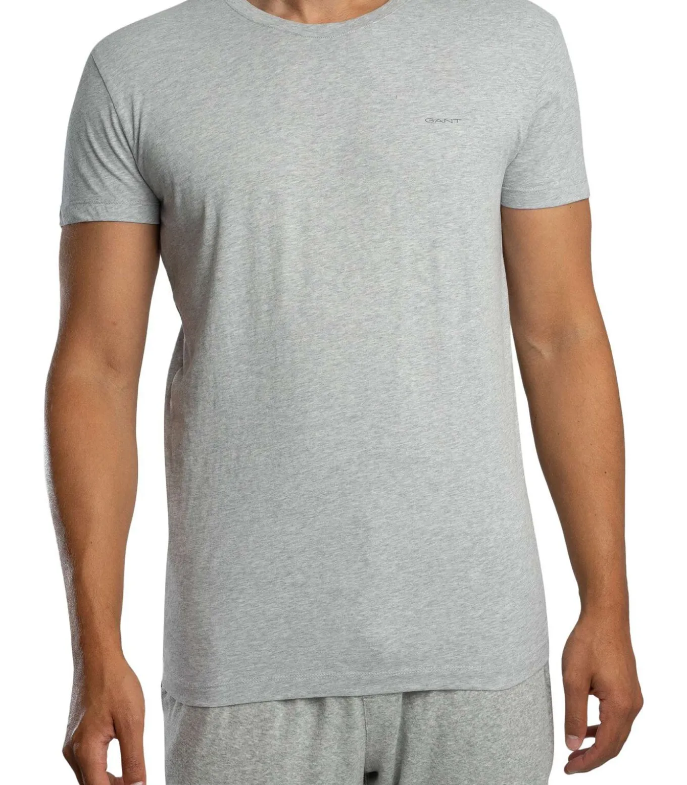 Set Van 2 Lounge T-Shirts Met Ronde Hals