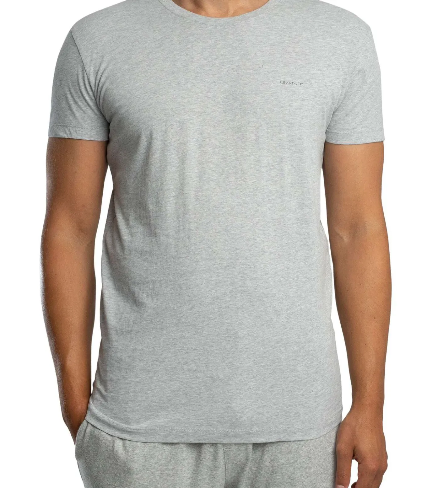 Set Van 2 Lounge T-Shirts Met Ronde Hals