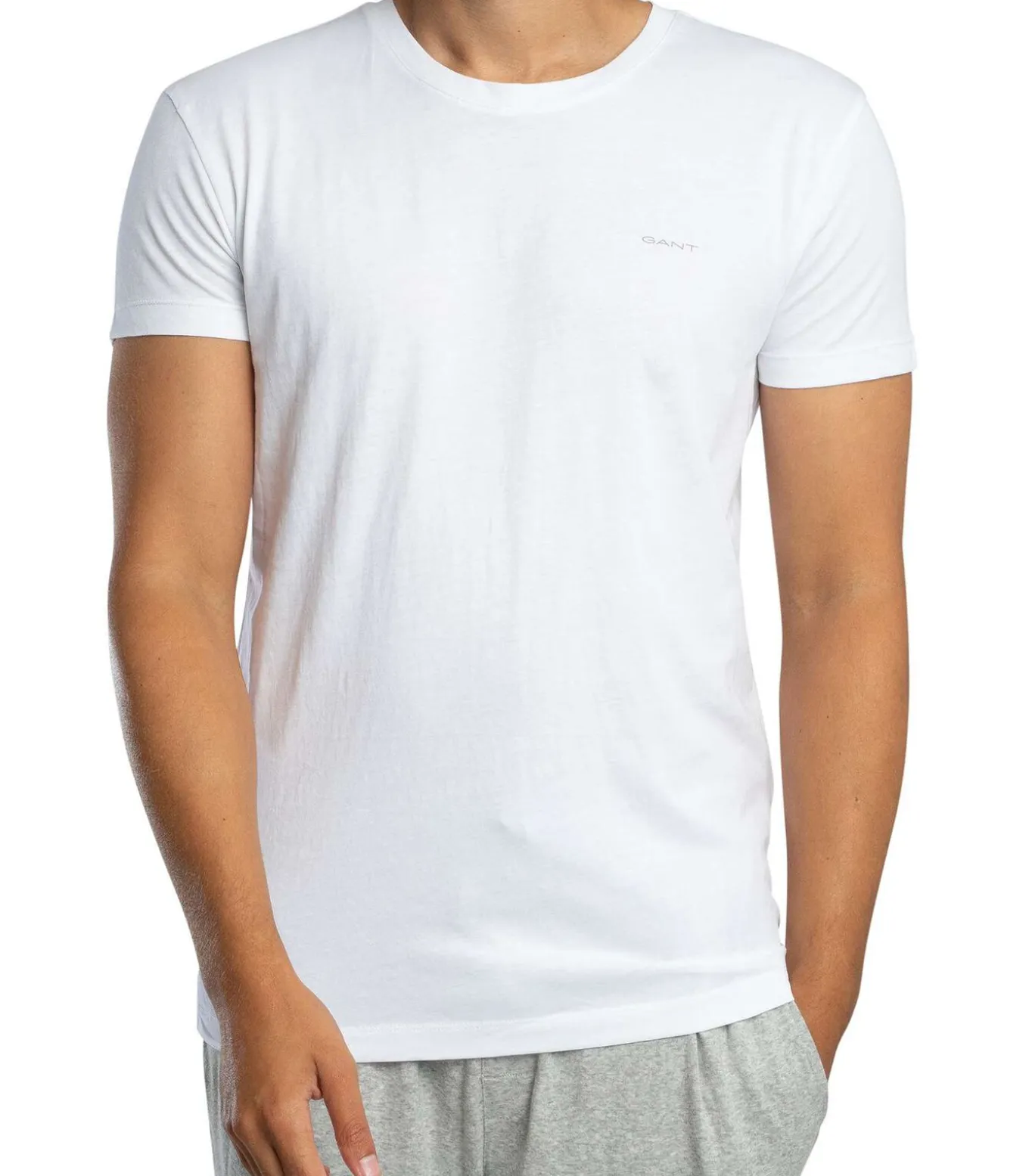 Set Van 2 Lounge T-Shirts Met Ronde Hals