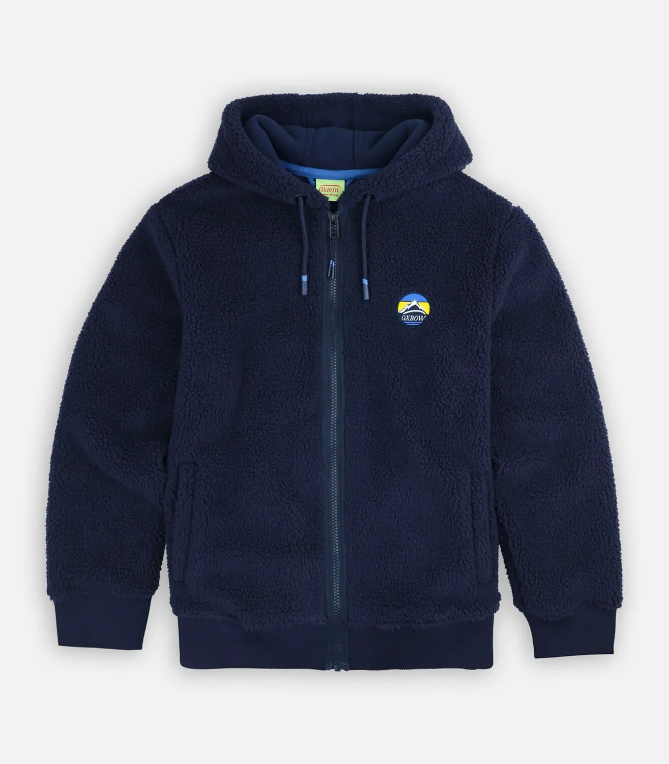 Sherpa hoodie met volledige rits SEFTY