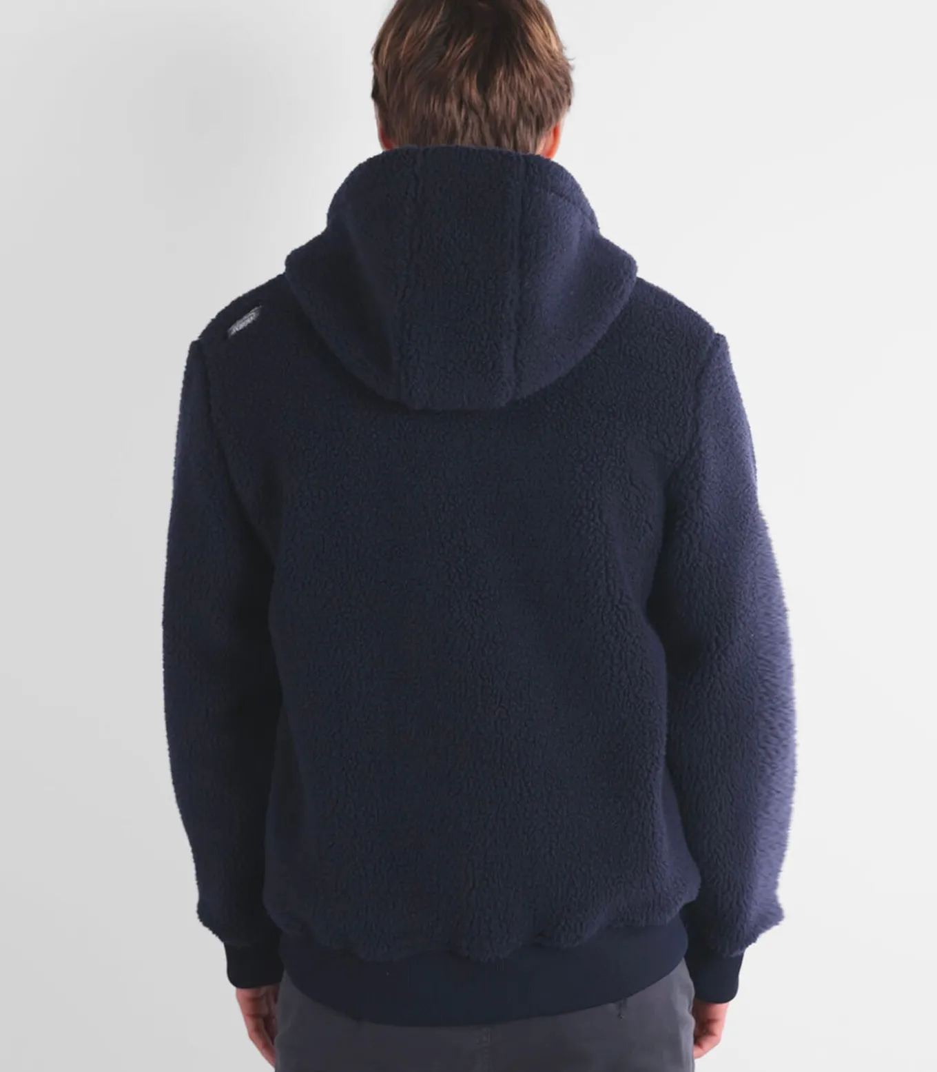Sherpa hoodie met volledige rits SEFTY
