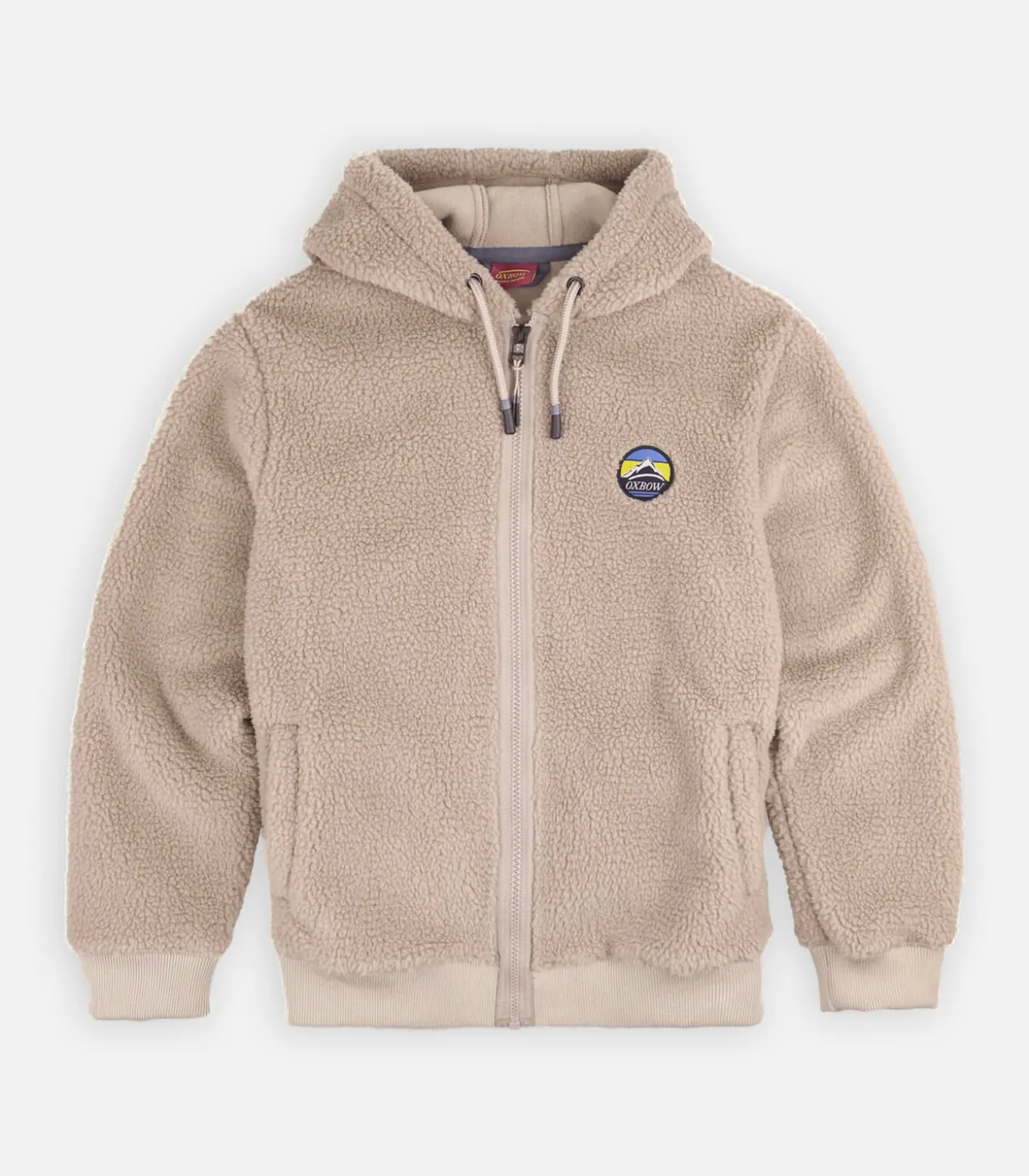 Sherpa hoodie met volledige rits SEFTY