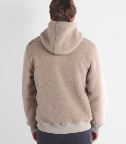 Sherpa hoodie met volledige rits SEFTY