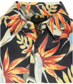 Shirt Print Hawaiian Bird of paradise