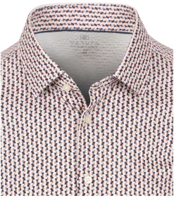 Short Sleeve Jersey Overhemd Print Multicolor