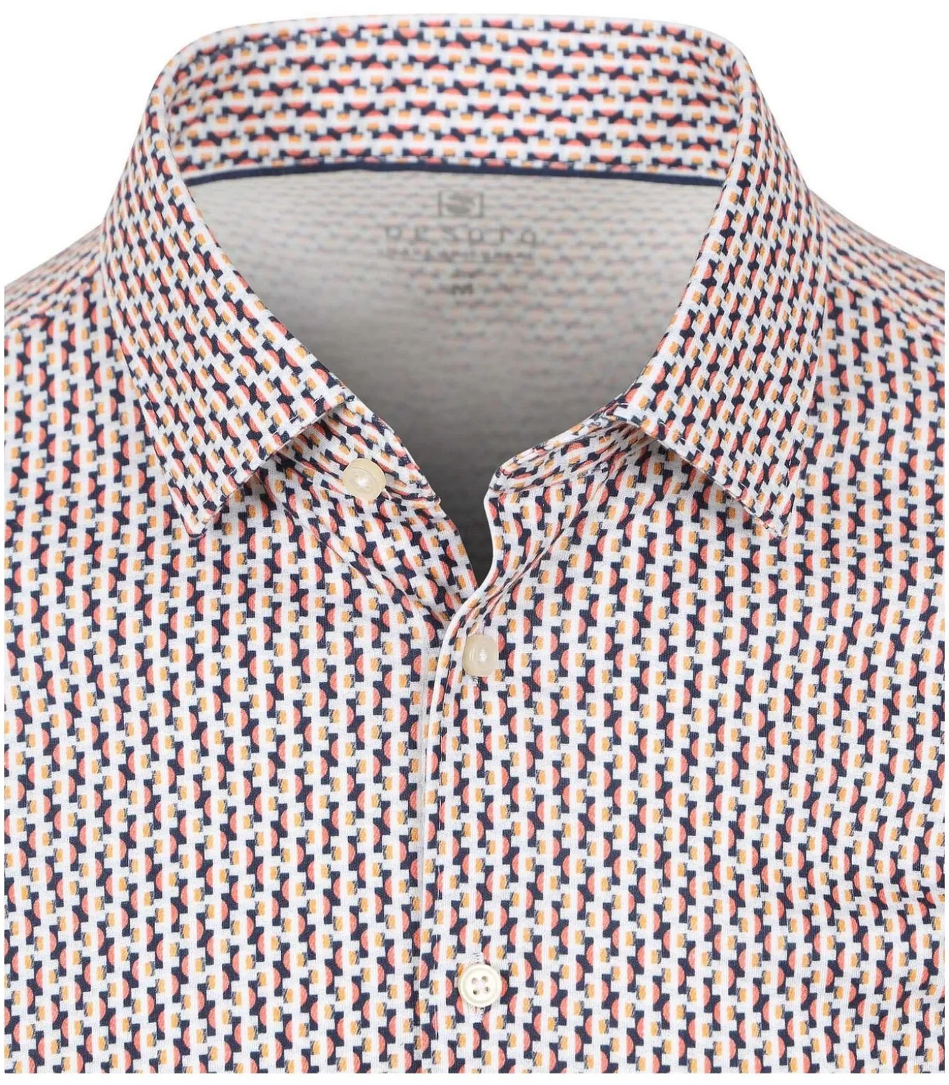 Short Sleeve Jersey Overhemd Print Multicolor